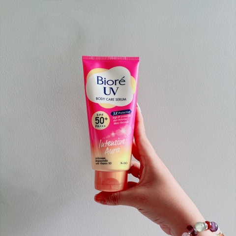 Chống Nắng Toàn Thân Bioré UV Body Care Serum 3X Protection Công Ty
