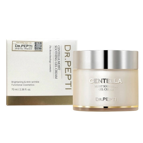 Kem Dưỡng Dr. Pepti Centella Moist Soothing Gel Cream