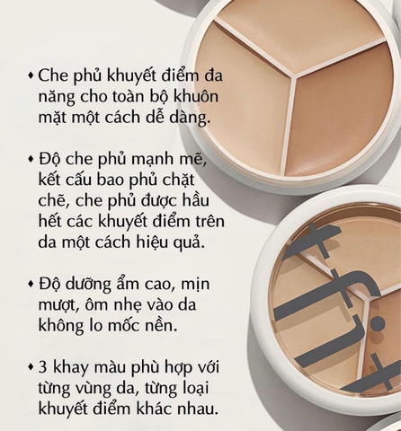 Kem Che Khuyết Điểm 3 Màu TFit