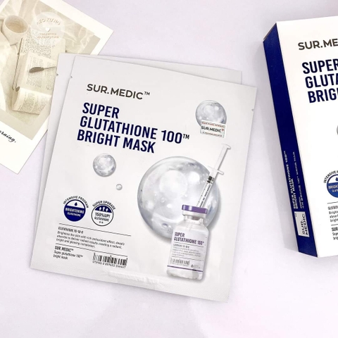 Combo 5 Mask Sur.Medic  Bright Glutathione