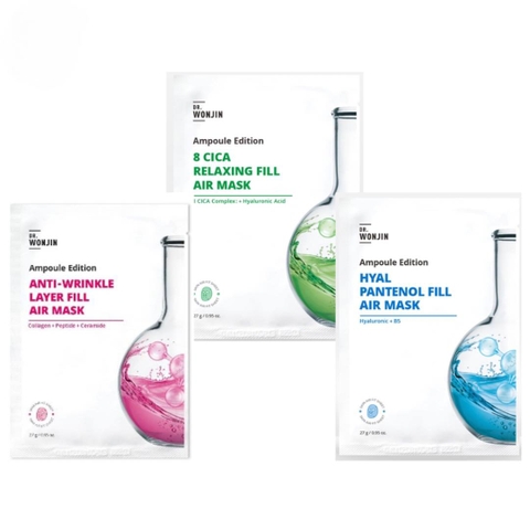 MẶT NẠ SIÊU TINH CHẤT WONJIN AMPOULE EDITION FILL AIR MASK 27G