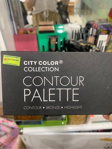 Bảng phấn tạo khối và highlight City Color Contour Effects