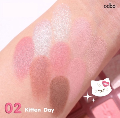 Bảng Phấn Mắt Odbo 9 Ô Sweet Munch Eyeshadow Pallete