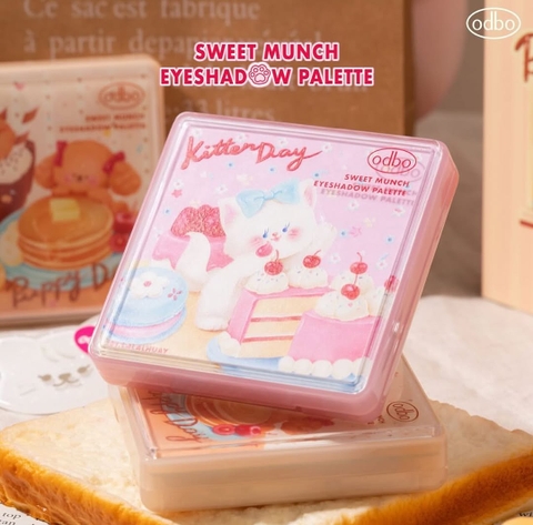Bảng Phấn Mắt Odbo 9 Ô Sweet Munch Eyeshadow Pallete
