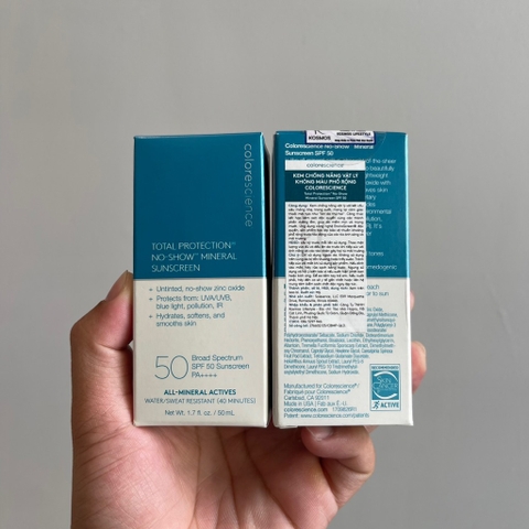 KEM CHỐNG NẮNG COLORESCIENCE 50ml