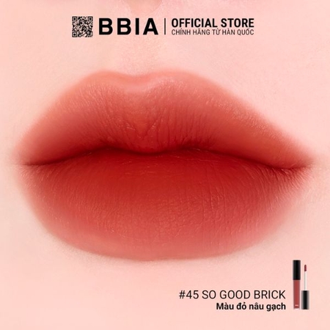 Son kem lì BBIA Last Velvet Lip Tint