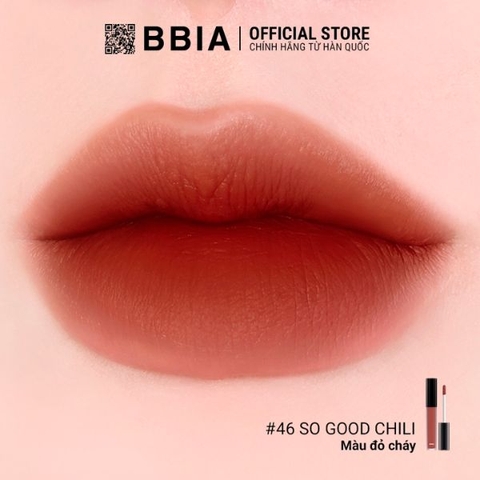 Son kem lì BBIA Last Velvet Lip Tint