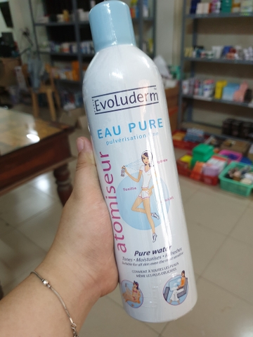 Xịt Khoáng Evoluderm Dưỡng Ẩm Cấp Nước & Làm Dịu Da