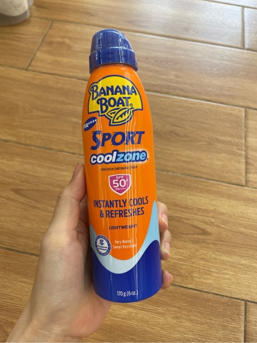 Xịt Chống Nắng Banana Boat Sport Coolzone SPF 50+ PA++++(170g)