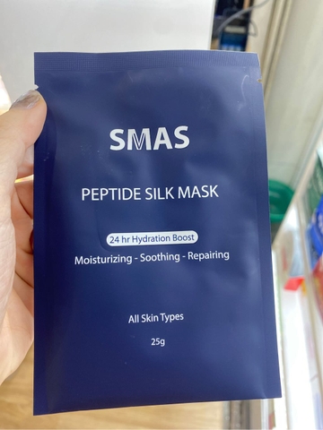 Mặt Nạ Smas Peptide Silk Mask Cấp Ẩm, Phục Hồi Da