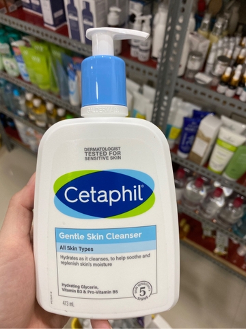 Sữa Rửa Mặt Cetaphil Gentle Skin Cleanser Dành cho Da thường, Da Khô & Nhạy Cảm