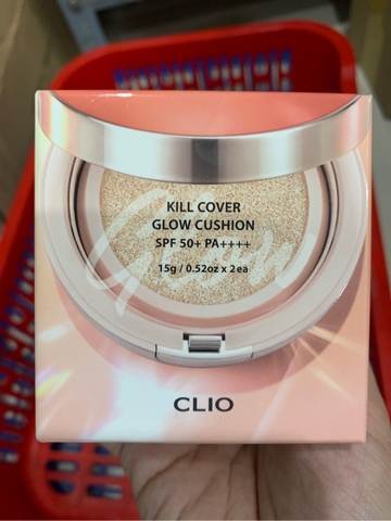 Phấn Nước Clio Kill Cover Glow Cushion SPF50+ PA++++ (Kèm Lõi)