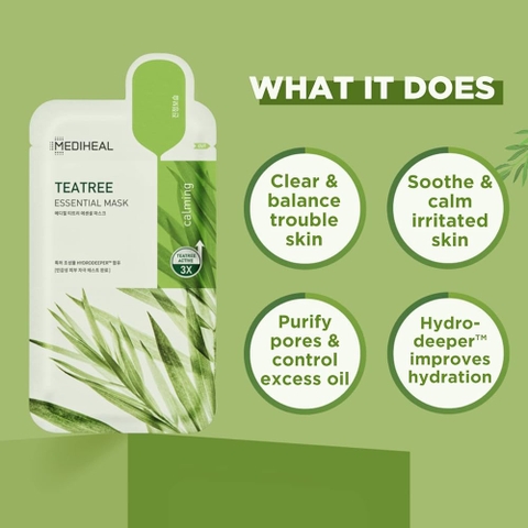 Combo 10 Mask Mediheal (Teatree)