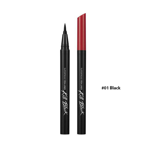 Kẻ Mắt Nước Clio Superproof Brush Liner Kill Black