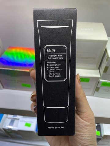 Kem Dưỡng Làm Dịu Và Phục Hồi Da Klairs Midnight Blue Calming