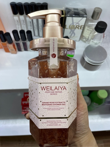 Sữa tắm Weilaiya hoa hồng Damask