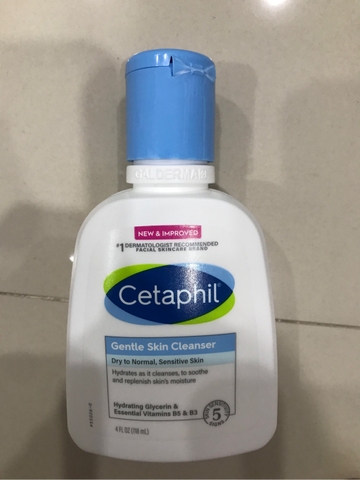 Sữa Rửa Mặt Cetaphil Gentle Skin Cleanser Dành cho Da thường, Da Khô & Nhạy Cảm