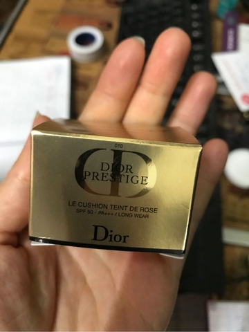 Phấn Nước Đẳng Cấp Của Dior Cushion Dior Prestige Le Cushion Teint De Rose Mini 4Gr