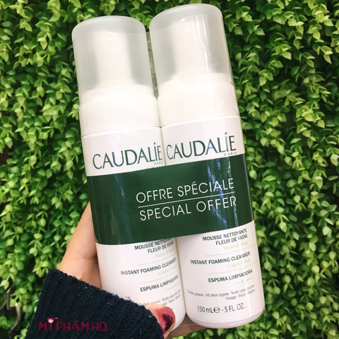 Sữa Rửa Mặt Dạng Bọt Caudalie Instant Foaming Cleanser