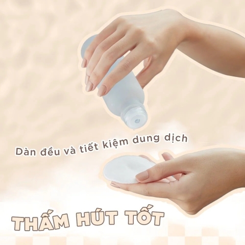 Bông tẩy trang Horus Soft Cotton Pads 120 pads