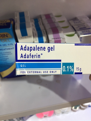 Adaferin Adapalene Gel 0.1% Trị Mụn