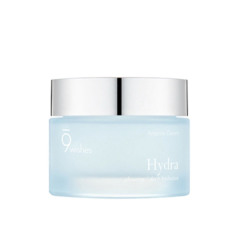 Kem Dưỡng Ẩm Dạng Gel 9 Wishes Hydra Ampule Cream