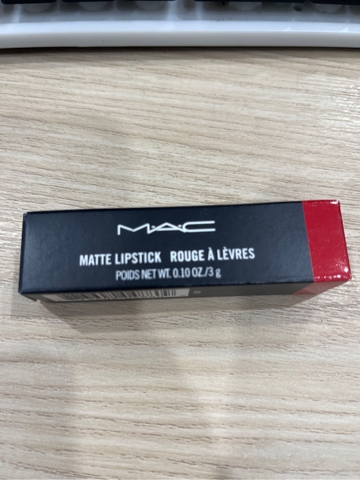 Son Mac Ximal Matte Lipstick Lady Danger  (Màu Đỏ Cam)