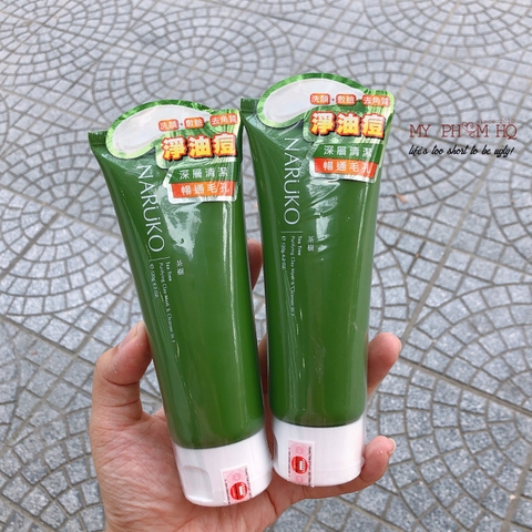 Sữa Rửa Mặt Naruko Tea Tree Purifying Clay Mask & Cleanser
