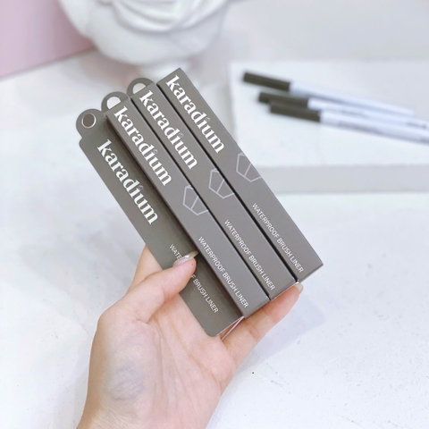 Kẻ Mắt  Karadium Waterproof Brush Liner Black