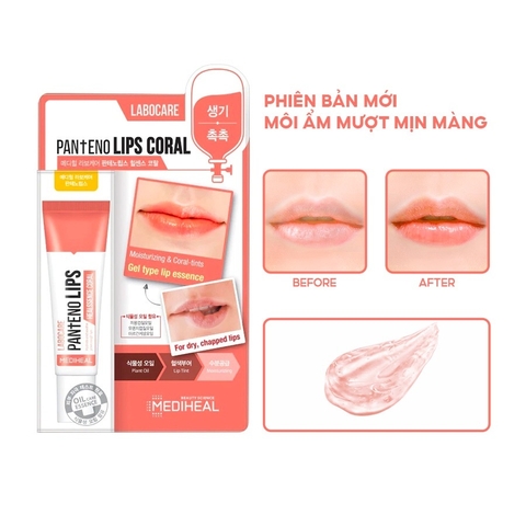 Son dưỡng Mediheal Labocare Pantenolips HealssenceCoral - Cam