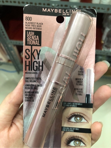 Mascara Maybelline Lash Sensational Sky High Waterproof(mã bỏ)