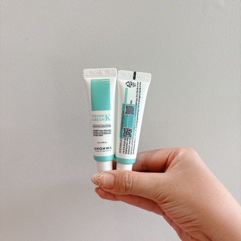 Kem Dưỡng Phục Hồi Ahohwa Vitamin K Cream Công Ty 12g
