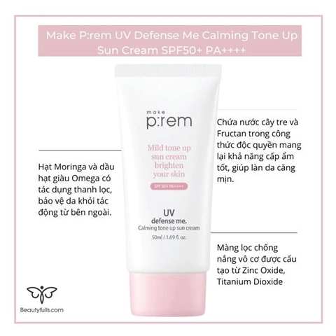 Kem chống nắng MAKE PREM UV SUN CREAM