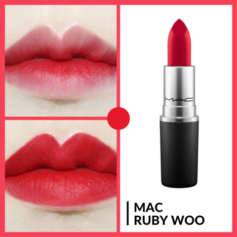 Son Thỏi MAC Ruby Woo 707 Màu Đỏ Cổ Điển