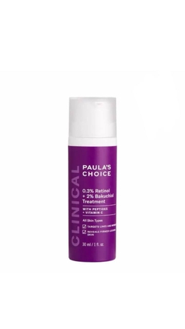 Tinh Chất Chống Lão hóa Paula's Choice Clinical 0.3% Retinol + 2% Bakuchiol