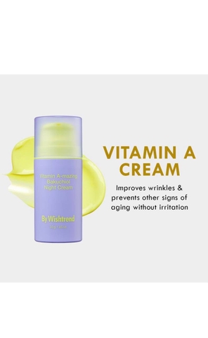 Kem Dưỡng Da Ban Đêm By Wishtrend Vitamin A-mazing Bakuchiol Night Cream