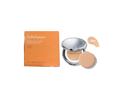 Phấn Nước Sulwhasoo Perfecting Cushion Airy Coussin De Teint Aéré No.21N1 Mini 5g