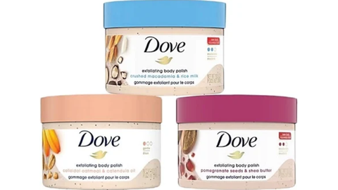 Tẩy Da Chết Body Dove Exfoliating Body Polish [Bản Mỹ 298g]
