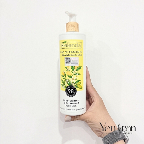 Dưỡng Thể Trắng Da Bielenda Bio Vitamin C 400ml