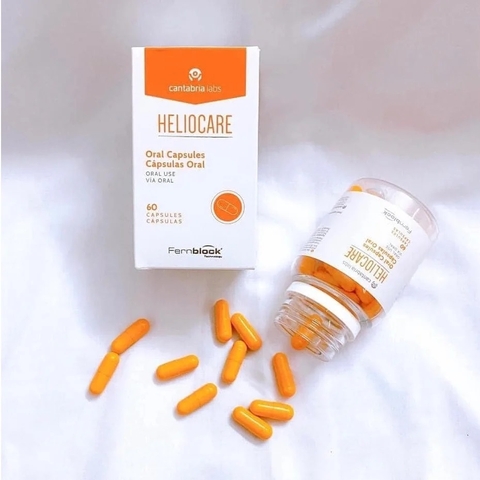 Viên Uống Chống Nắng Heliocare Oral Capsules (Hộp 60 viên)