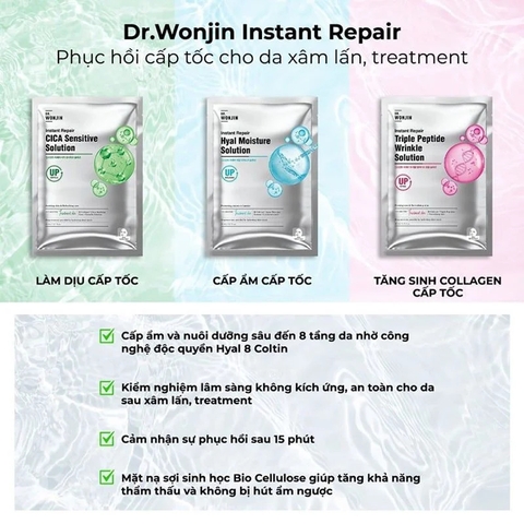 Mặt Nạ Cấp Ẩm Phục Hồi Cấp Tốc Dr.WonJin Instant Repair