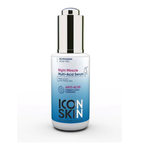 Serum Icon Skin Night Miracle Multi-Acid Serum( Đêm)