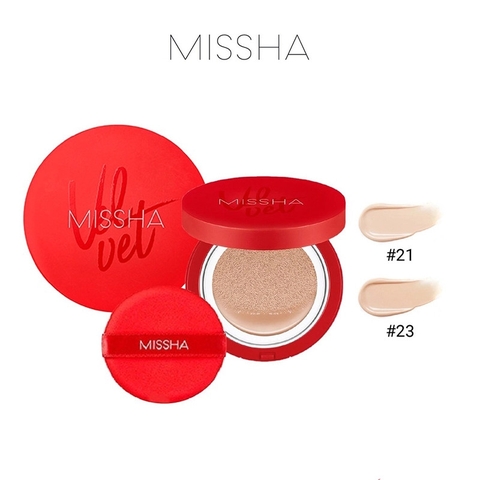Phấn Nước Missha Velvet Finish Cushion SPF50+ PA+++