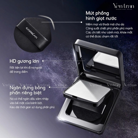 Phấn Phủ NÉN Kiềm Dầu Carslan 8g