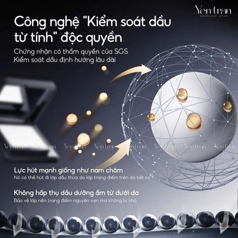 Phấn Phủ NÉN Kiềm Dầu Carslan 8g