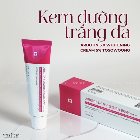 Kem Dưỡng Sáng Da Arbutin 5.0 Tosowoong 50ml