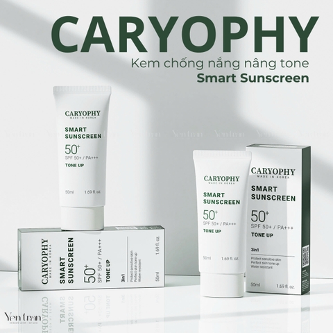 Kem Chống Nắng Caryophy Smart Sunscreen Tone Up 50ml