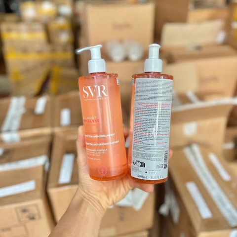 Sữa Rửa Mặt SVR Topialyse Gel da khô, da nhạy cảm - Hồng