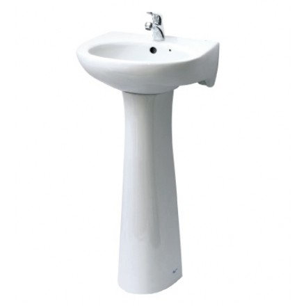 Chậu rửa lavabo treo tường Inax L-282V & L-284VD ( Chân chậu )