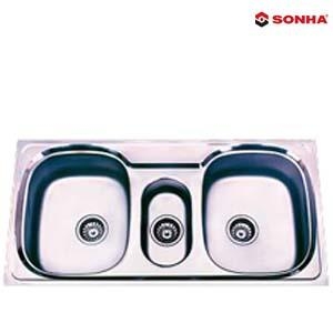 CHẬU RỬA BÁT INOX SƠN HÀ SH 3H-1000